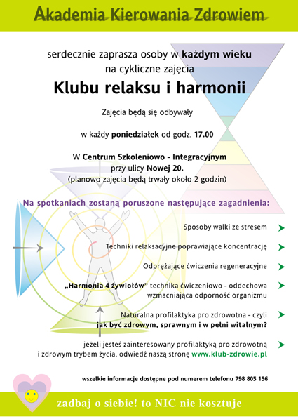 klub relaksu i harmonii